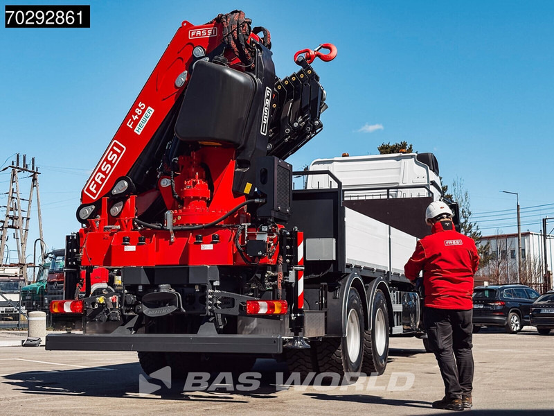 Xe tải thùng lửng/ Phẳng, Xe cẩu tự hành mới Mercedes-Benz Actros 2651 Actros 6X4 Fassi F486 Led Navi Euro 6: hình 18