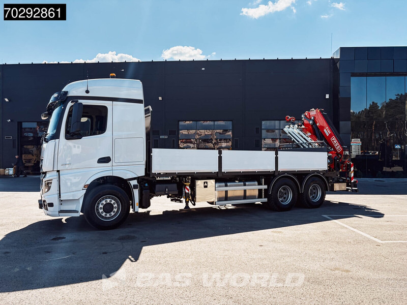 Xe tải thùng lửng/ Phẳng, Xe cẩu tự hành mới Mercedes-Benz Actros 2651 Actros 6X4 Fassi F486 Led Navi Euro 6: hình 15