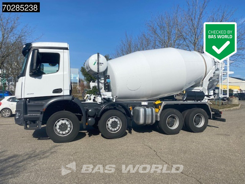Mercedes-Benz Arocs 4145 8X4 10m3 Schwing Stetter mixer Manual Steelsuspension Euro 3 - Xe trộn bê tông: hình 1 Mercedes-Benz Arocs 4145 8X4 10m3 Schwing Stetter mixer Manual Steelsuspension Euro 3 - Xe trộn bê tông: hình 1