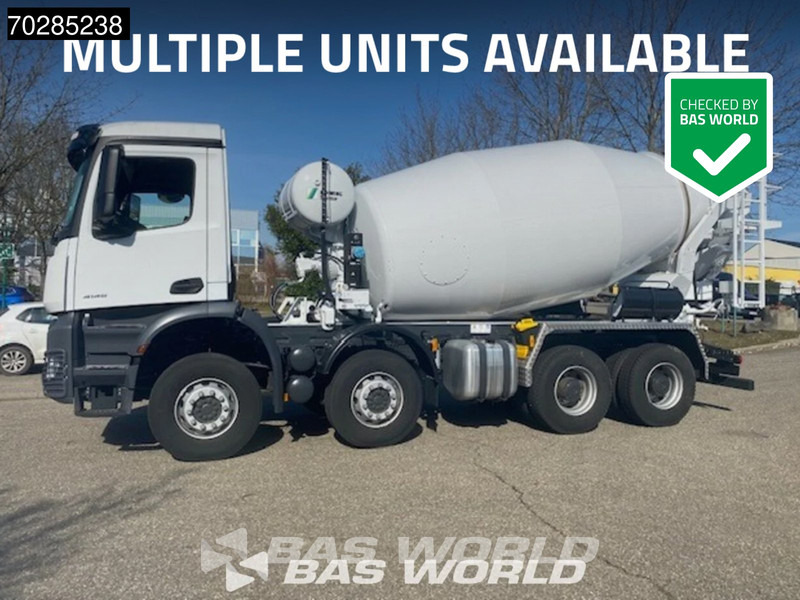 Mercedes-Benz Arocs 4145 8X4 10m3 Schwing Stetter mixer Manual Steelsuspension Euro 3 - Xe trộn bê tông: hình 1 Mercedes-Benz Arocs 4145 8X4 10m3 Schwing Stetter mixer Manual Steelsuspension Euro 3 - Xe trộn bê tông: hình 1