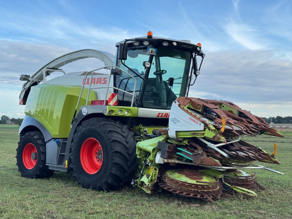 Claas Jaguar 950 Allrad + Claas Orbis 750  - Máy gặt đập thức ăn gia súc: hình 1 Claas Jaguar 950 Allrad + Claas Orbis 750  - Máy gặt đập thức ăn gia súc: hình 1
