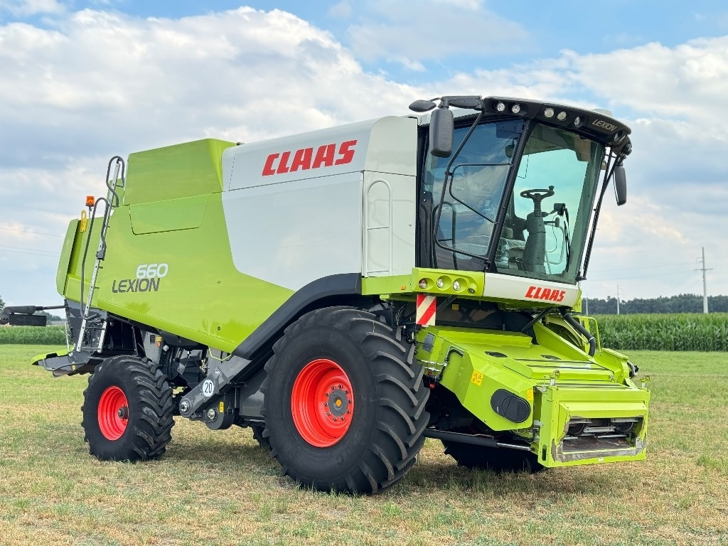 Claas Lexion 660 + claas vario 750 - Máy gặt đập: hình 1 Claas Lexion 660 + claas vario 750 - Máy gặt đập: hình 1