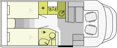 Etrusco T 6900 SB - Xe cắm trại bán tích hợp: hình 1 Etrusco T 6900 SB - Xe cắm trại bán tích hợp: hình 1