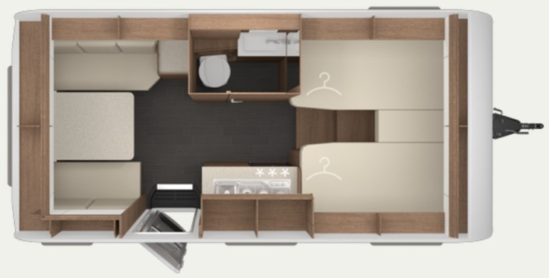 Tabbert Senara 460 E 2,3 - Rơ moóc kiểu caravan: hình 1 Tabbert Senara 460 E 2,3 - Rơ moóc kiểu caravan: hình 1