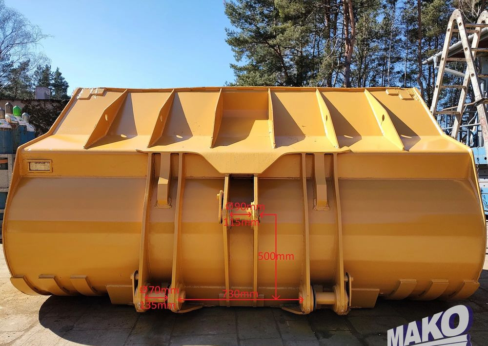 Łyżka CAT 300cm do ładowarki CAT 963C 972 980 5,5m³ - Đính kèm cho Máy móc xây dựng: hình 4 Łyżka CAT 300cm do ładowarki CAT 963C 972 980 5,5m³ - Đính kèm cho Máy móc xây dựng: hình 4