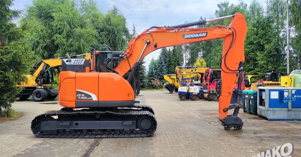 Doosan DX140LCR-5 - Máy xúc bánh xích: hình 5 Doosan DX140LCR-5 - Máy xúc bánh xích: hình 5