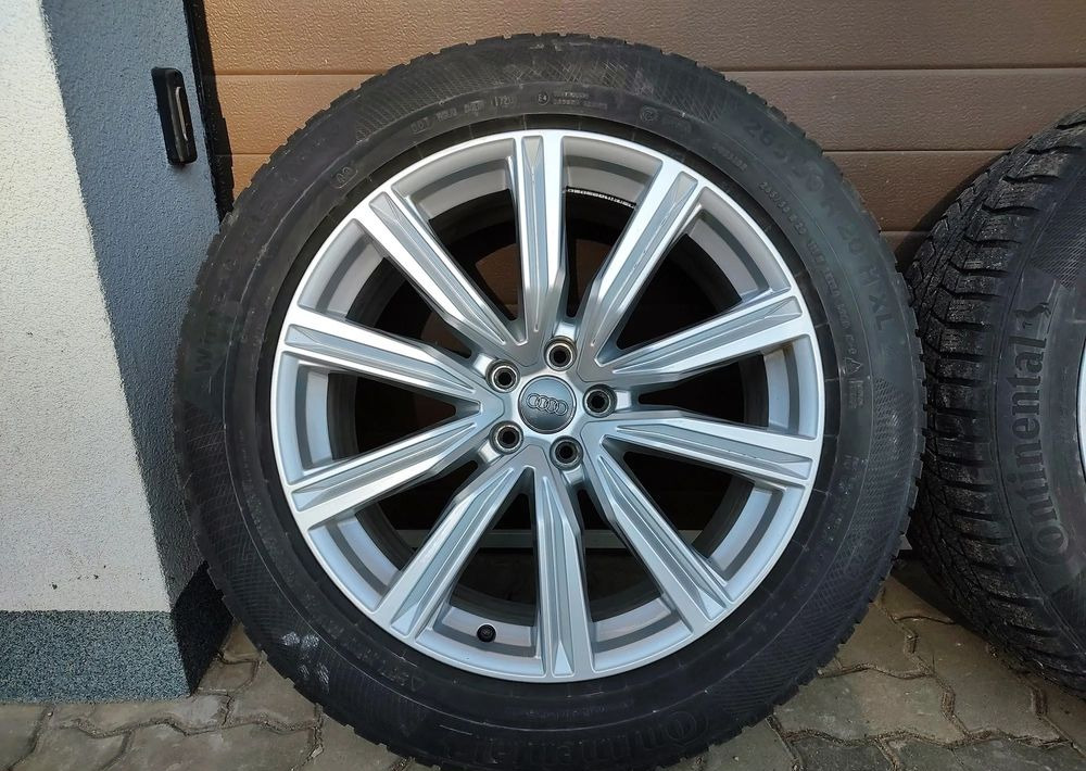 Koła felgi aluminiowe Audi Q8 SQ8 z oponami zimowymi Continental WinterContact TS850P 265/50 R20 H XL - Bánh xe cho Xe hơi: hình 2 Koła felgi aluminiowe Audi Q8 SQ8 z oponami zimowymi Continental WinterContact TS850P 265/50 R20 H XL - Bánh xe cho Xe hơi: hình 2