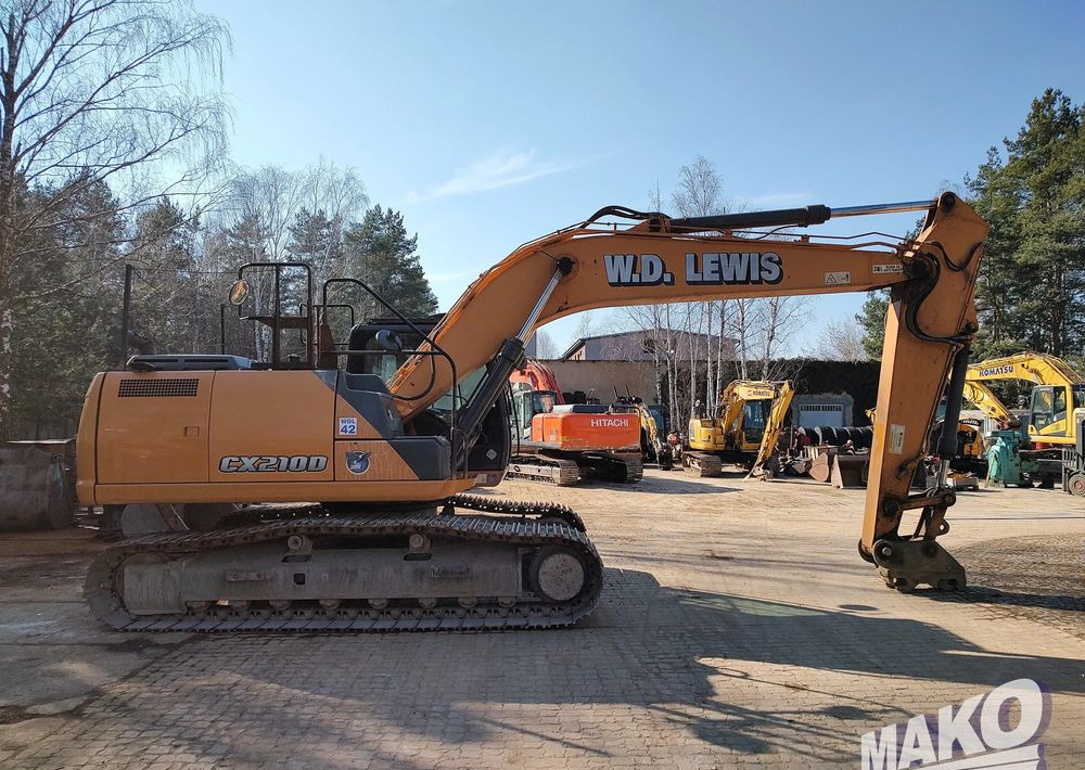 Komatsu CX 210 D - Máy xúc bánh xích: hình 5 Komatsu CX 210 D - Máy xúc bánh xích: hình 5