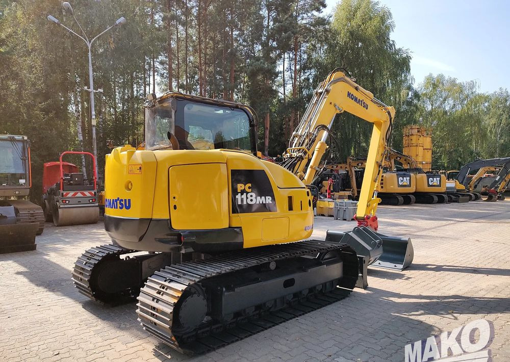Komatsu PC118MR-8 - Máy xúc bánh xích: hình 5 Komatsu PC118MR-8 - Máy xúc bánh xích: hình 5