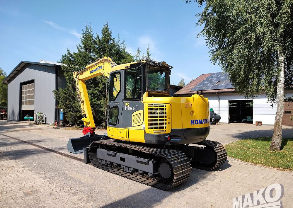 Komatsu PC118MR-8 - Máy xúc bánh xích: hình 3 Komatsu PC118MR-8 - Máy xúc bánh xích: hình 3