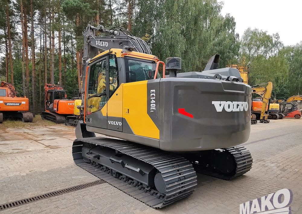Volvo EC140 EL - Máy xúc bánh xích: hình 3 Volvo EC140 EL - Máy xúc bánh xích: hình 3