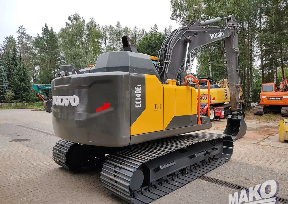Volvo EC140 EL - Máy xúc bánh xích: hình 5 Volvo EC140 EL - Máy xúc bánh xích: hình 5