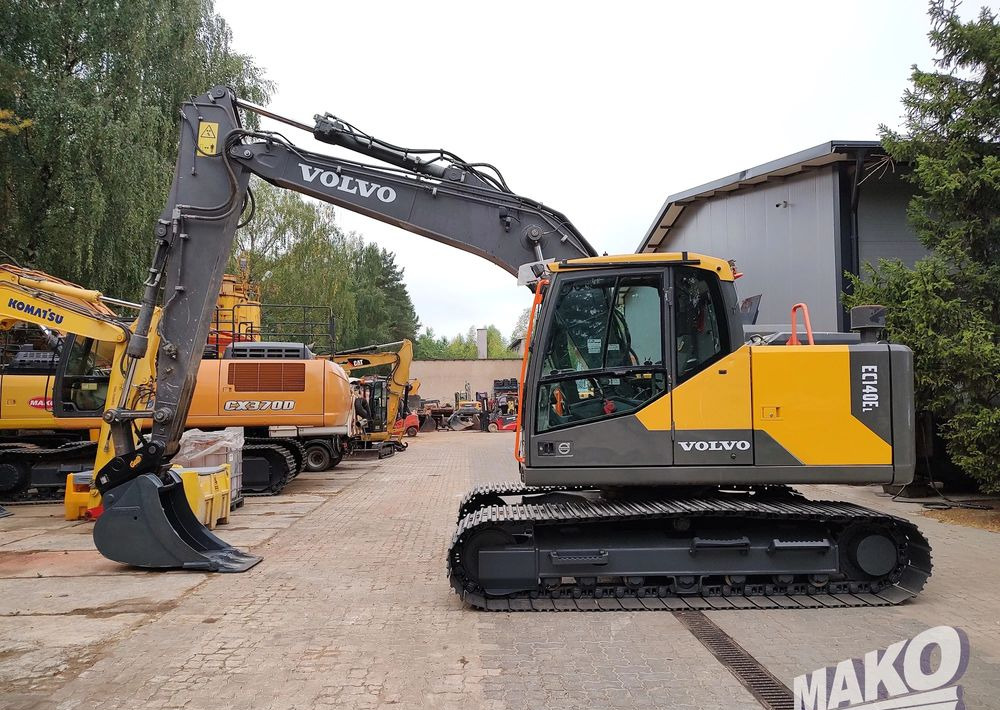 Volvo EC140 EL - Máy xúc bánh xích: hình 1 Volvo EC140 EL - Máy xúc bánh xích: hình 1