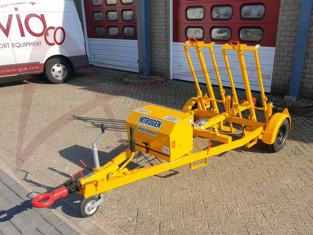 DAVID RITCHIE Trolley 4-cyl N2 charging/MK3 MoD-N - Thiết bị phục vụ mặt đất: hình 1 DAVID RITCHIE Trolley 4-cyl N2 charging/MK3 MoD-N - Thiết bị phục vụ mặt đất: hình 1