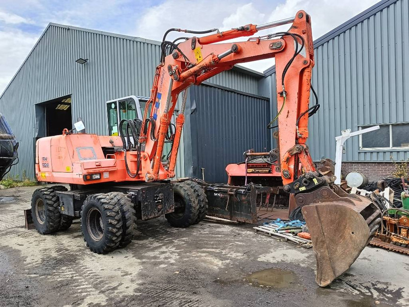 FIAT-HITACHI FH120W bandenkraan Wheel Excavator graafmachine - Máy xúc bánh lốp: hình 2 FIAT-HITACHI FH120W bandenkraan Wheel Excavator graafmachine - Máy xúc bánh lốp: hình 2