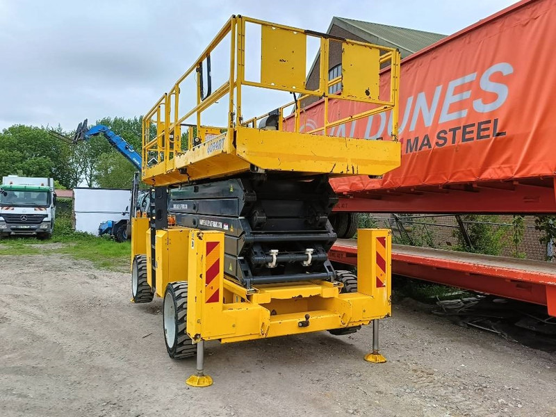 Máy nâng người hình kéo GMG 6094-RT schaarhoogwerker platform hi lift 18 m CE: hình 11