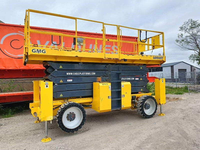 GMG 6094-RT schaarhoogwerker platform hi lift 18 m CE - Máy nâng người hình kéo: hình 1 GMG 6094-RT schaarhoogwerker platform hi lift 18 m CE - Máy nâng người hình kéo: hình 1