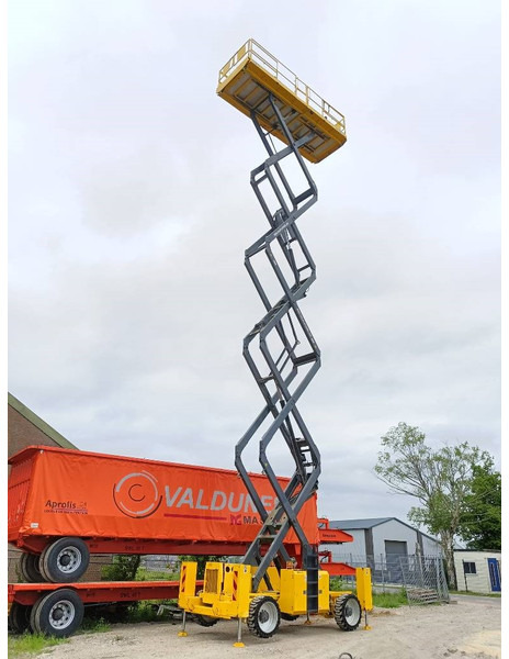 GMG 6094-RT schaarhoogwerker platform hi lift 18 m CE - Máy nâng người hình kéo: hình 2 GMG 6094-RT schaarhoogwerker platform hi lift 18 m CE - Máy nâng người hình kéo: hình 2