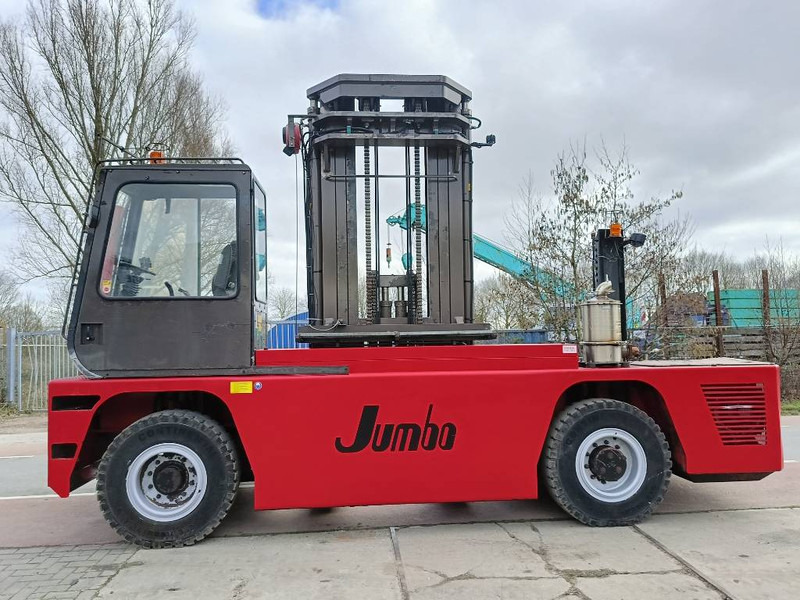 Jumbo J/SH 120/14/75 zijlader side forklift stapler 12 T - Máy chất hàng bên: hình 4 Jumbo J/SH 120/14/75 zijlader side forklift stapler 12 T - Máy chất hàng bên: hình 4