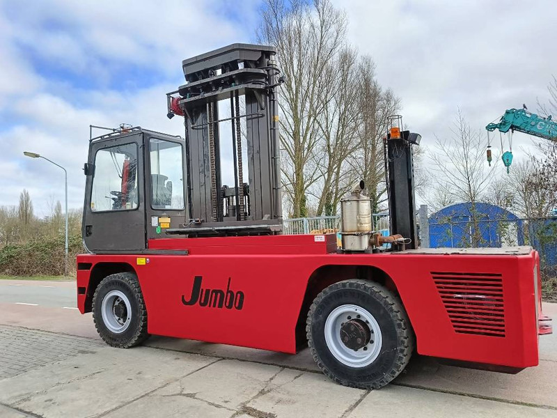 Jumbo J/SH 120/14/75 zijlader side forklift stapler 12 T - Máy chất hàng bên: hình 5 Jumbo J/SH 120/14/75 zijlader side forklift stapler 12 T - Máy chất hàng bên: hình 5