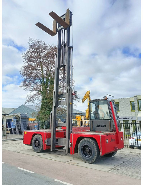 Jumbo J/SH 120/14/75 zijlader side forklift stapler 12 T - Máy chất hàng bên: hình 2 Jumbo J/SH 120/14/75 zijlader side forklift stapler 12 T - Máy chất hàng bên: hình 2