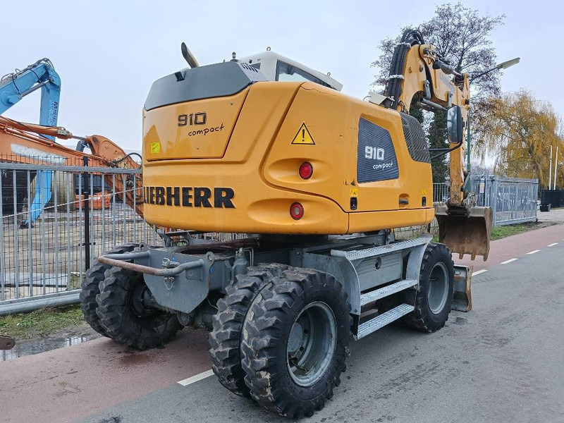 Máy xúc bánh lốp Liebherr A 910 Compact mobiele graafmachine excavator 12,5T: hình 8