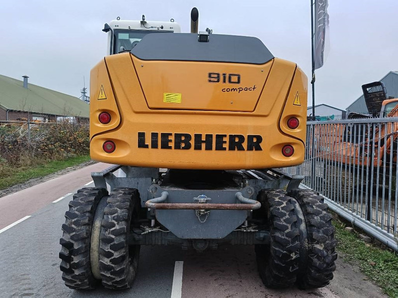 Máy xúc bánh lốp Liebherr A 910 Compact mobiele graafmachine excavator 12,5T: hình 9