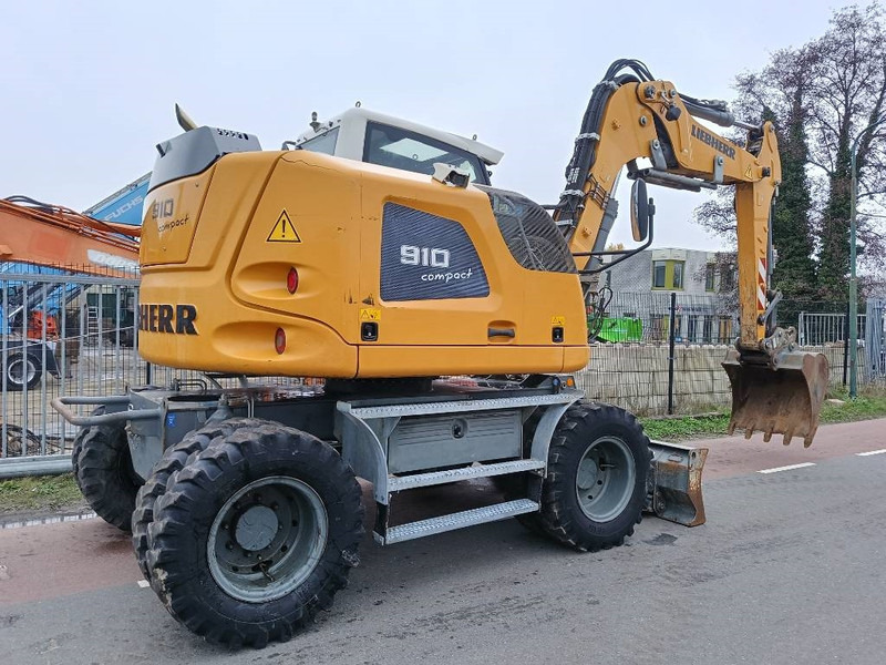 Máy xúc bánh lốp Liebherr A 910 Compact mobiele graafmachine excavator 12,5T: hình 7