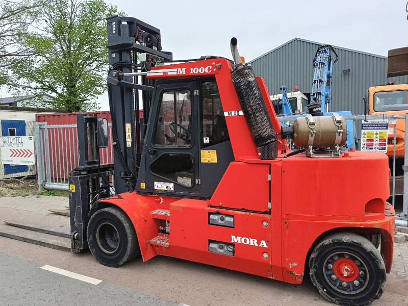MORA M 100 C 10 ton heftrucl forklift stapler lpg gas - Xe nâng gas: hình 1 MORA M 100 C 10 ton heftrucl forklift stapler lpg gas - Xe nâng gas: hình 1