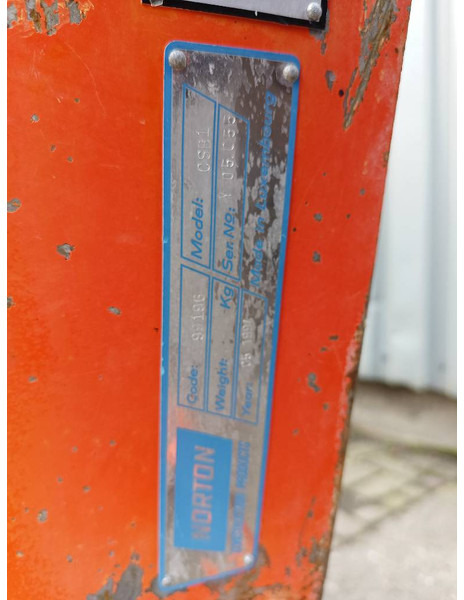 Máy nhựa đường Norton CSB1 clipper zaag betonzaag machine 1994: hình 20