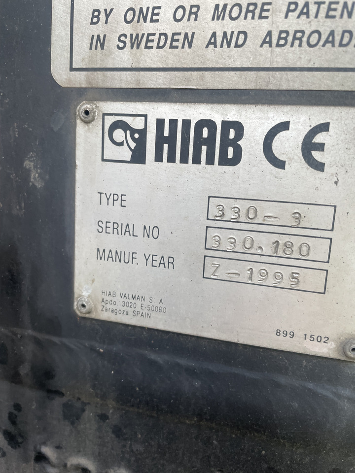 MAN F2000 413 6x2 Manual CRANE Hiab 330+jib 90 21m - Xe đầu kéo: hình 4 MAN F2000 413 6x2 Manual CRANE Hiab 330+jib 90 21m - Xe đầu kéo: hình 4