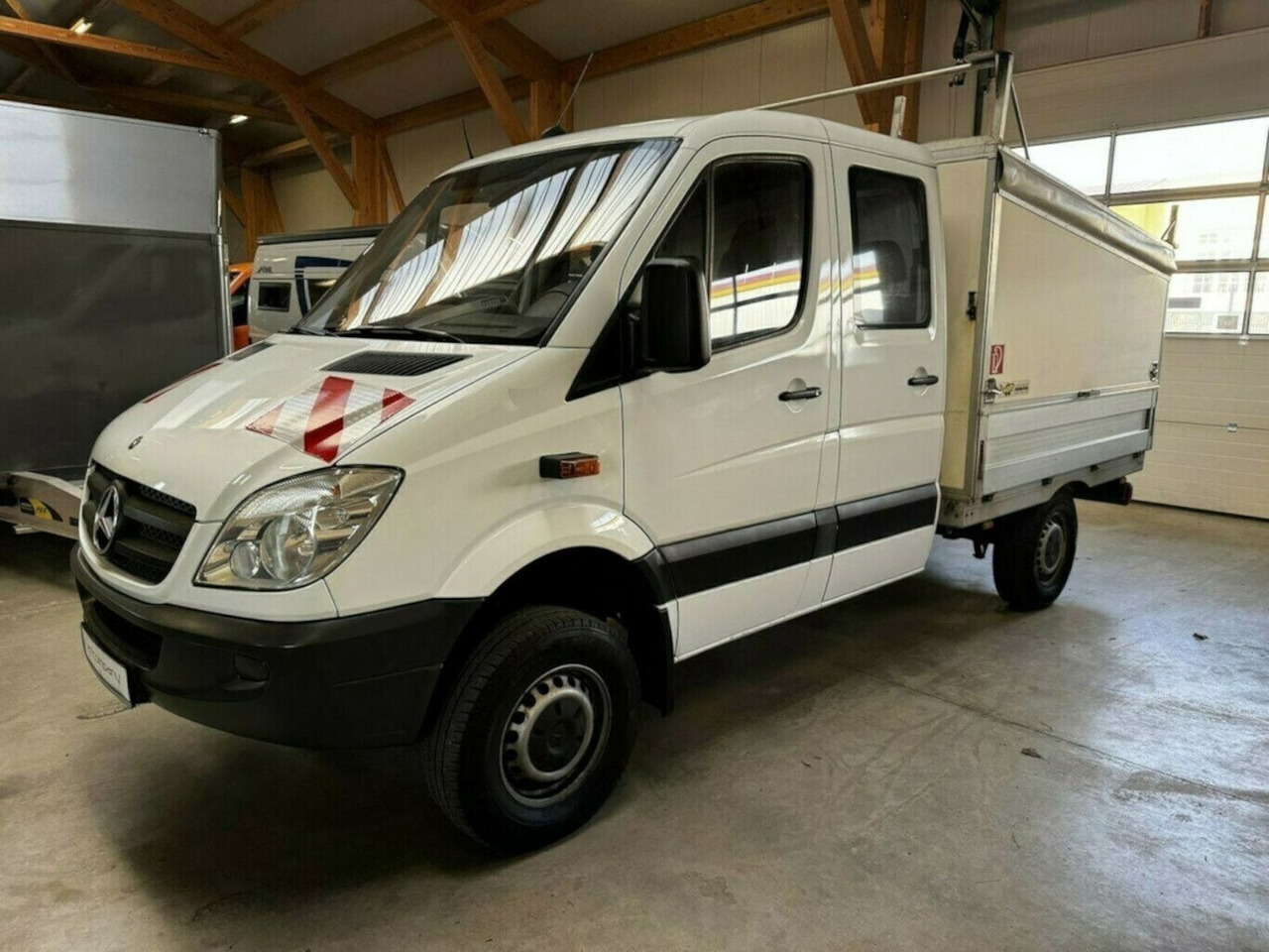 Mercedes-Benz Sprinter 316 CDI Doka 4x4 Untersetzung - Xe tải nhỏ phẳng, Xe tải van: hình 1 Mercedes-Benz Sprinter 316 CDI Doka 4x4 Untersetzung - Xe tải nhỏ phẳng, Xe tải van: hình 1