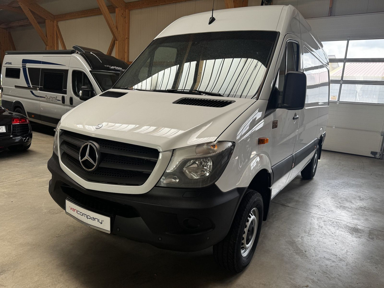 Mercedes-Benz Sprinter 319 CDI 4x4 3.0 V6 Untersetzung 1a! - Xe van cắm trại: hình 2 Mercedes-Benz Sprinter 319 CDI 4x4 3.0 V6 Untersetzung 1a! - Xe van cắm trại: hình 2