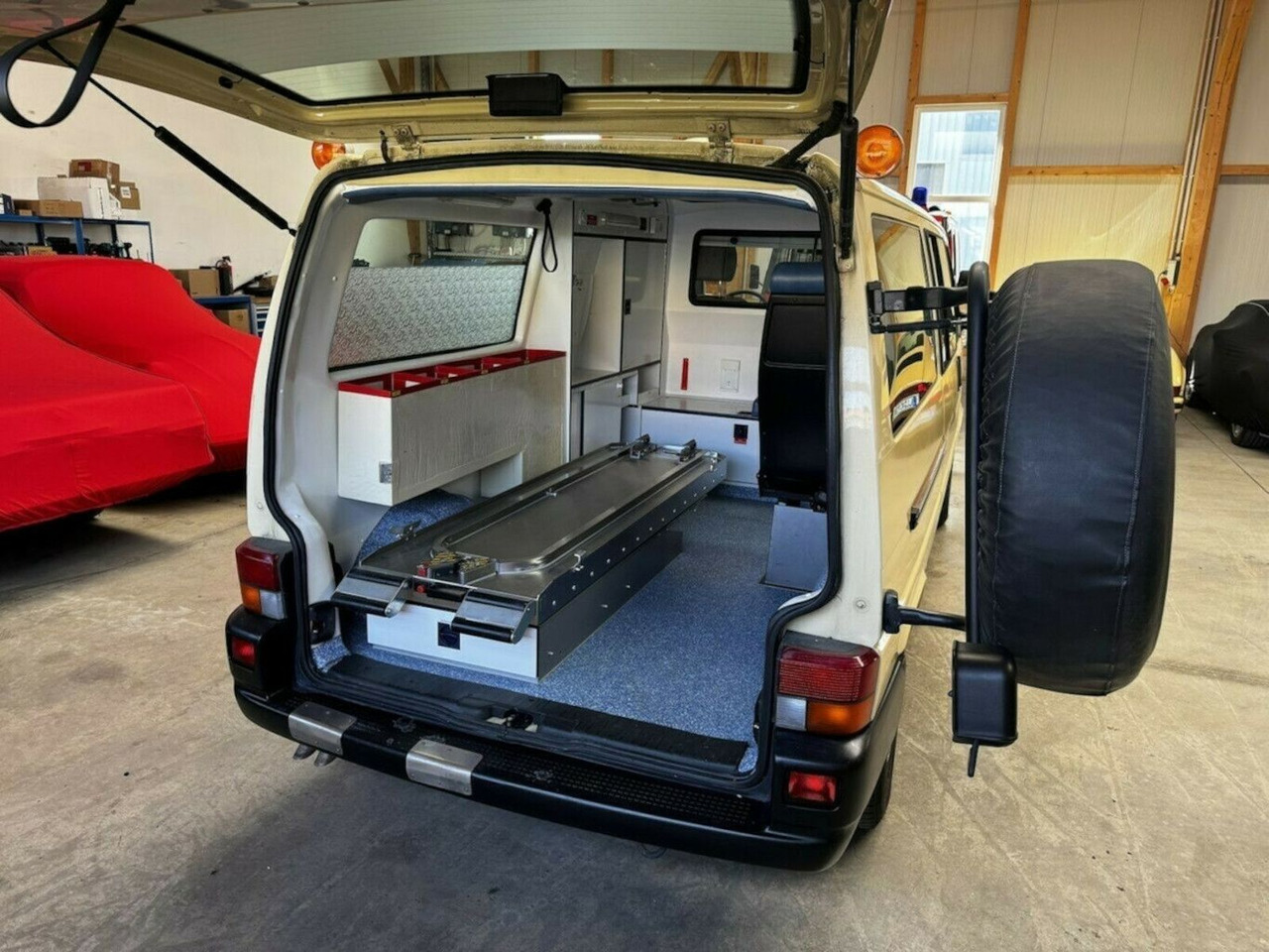 Xe van chở hàng Volkswagen T4 2.5 TDI Syncro 4x4 lang 1. Hand!: hình 18