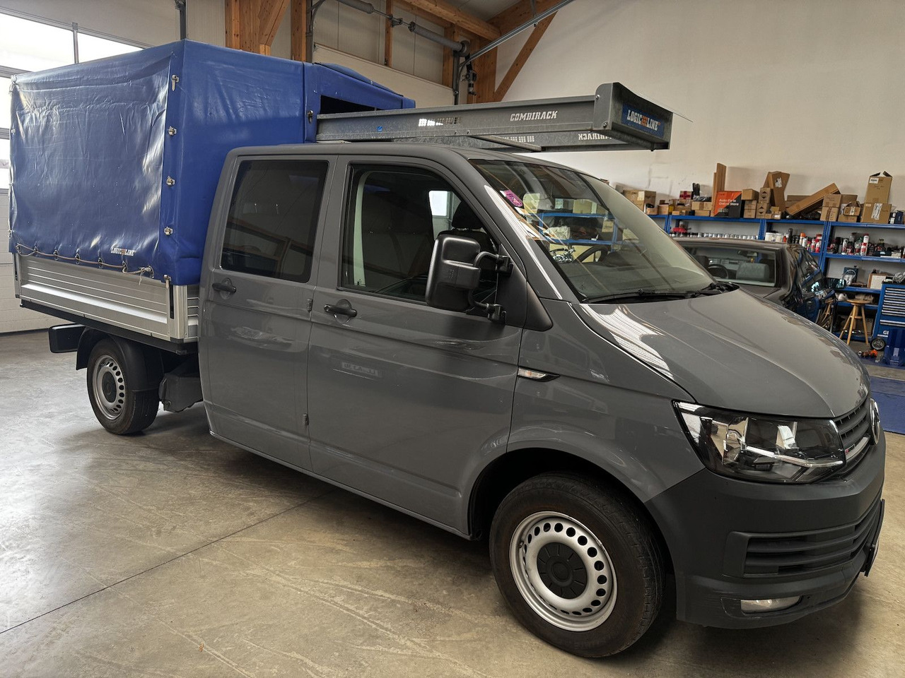Volkswagen T6 Doka 2.0 TDI 4Motion Plane puregrey - Xe van thùng mui bạt, Xe tải van: hình 4 Volkswagen T6 Doka 2.0 TDI 4Motion Plane puregrey - Xe van thùng mui bạt, Xe tải van: hình 4