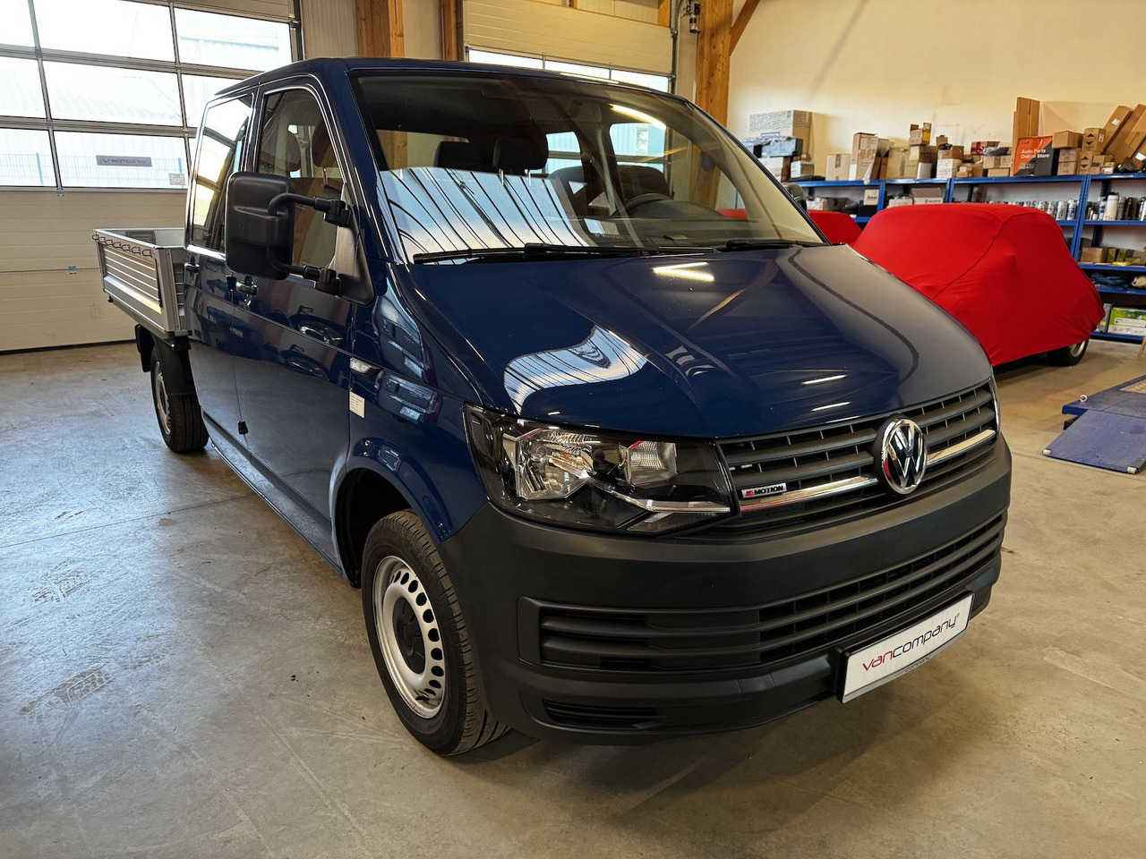 Volkswagen T6 Doka Pritsche 2.0 TDI 4Motion 4x4 indienblau - Xe tải nhỏ phẳng: hình 3 Volkswagen T6 Doka Pritsche 2.0 TDI 4Motion 4x4 indienblau - Xe tải nhỏ phẳng: hình 3