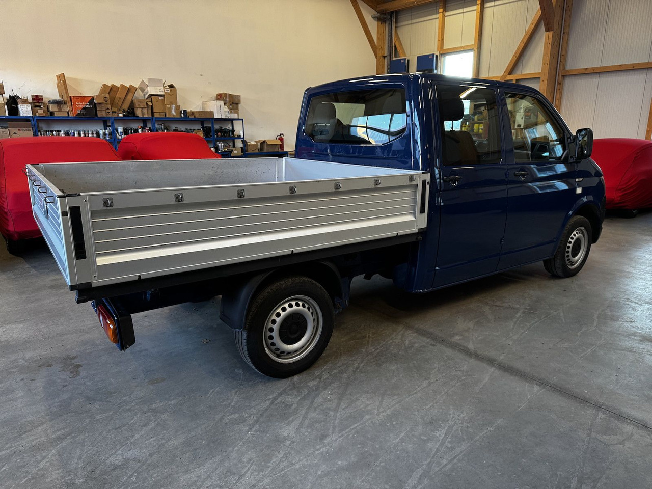 Volkswagen T6 Doka Pritsche 2.0 TDI 4Motion 4x4 indienblau - Xe tải nhỏ phẳng: hình 5 Volkswagen T6 Doka Pritsche 2.0 TDI 4Motion 4x4 indienblau - Xe tải nhỏ phẳng: hình 5
