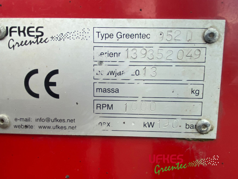 Máy đốn cây Greentec 952 D Xerion: hình 12