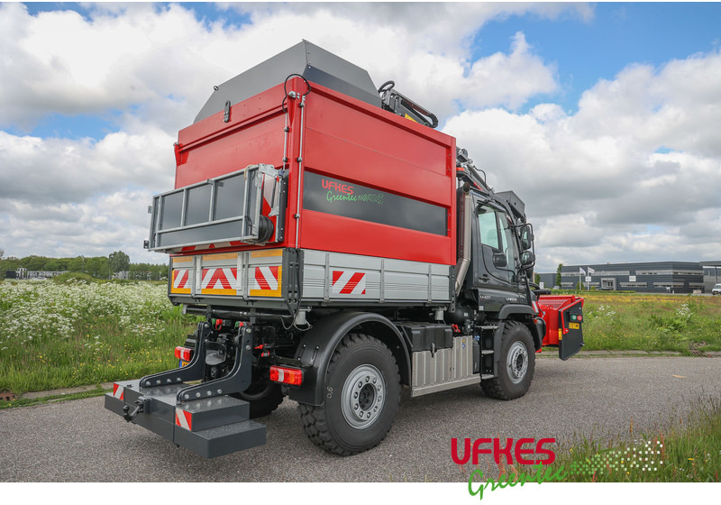 Mercedes-Benz Unimog U 427 Greentec woodchipper combi - Xe tải nhỏ: hình 5 Mercedes-Benz Unimog U 427 Greentec woodchipper combi - Xe tải nhỏ: hình 5