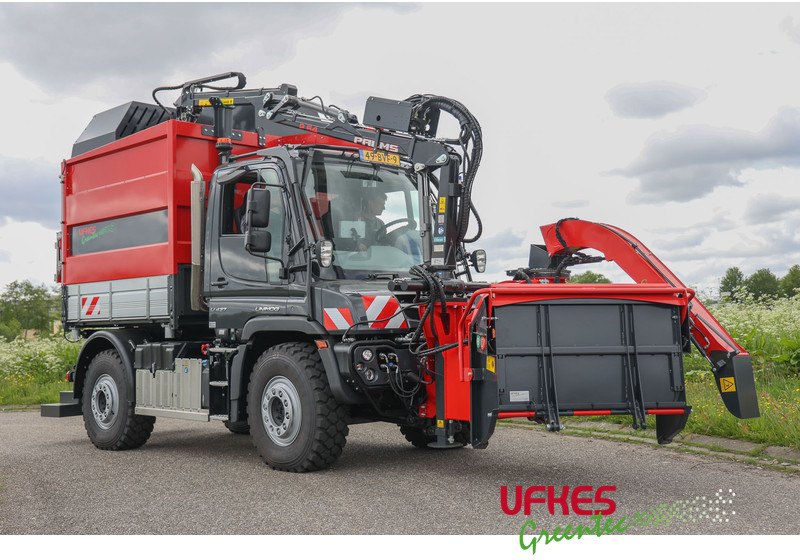 Mercedes-Benz Unimog U 427 Greentec woodchipper combi - Xe tải nhỏ: hình 4 Mercedes-Benz Unimog U 427 Greentec woodchipper combi - Xe tải nhỏ: hình 4