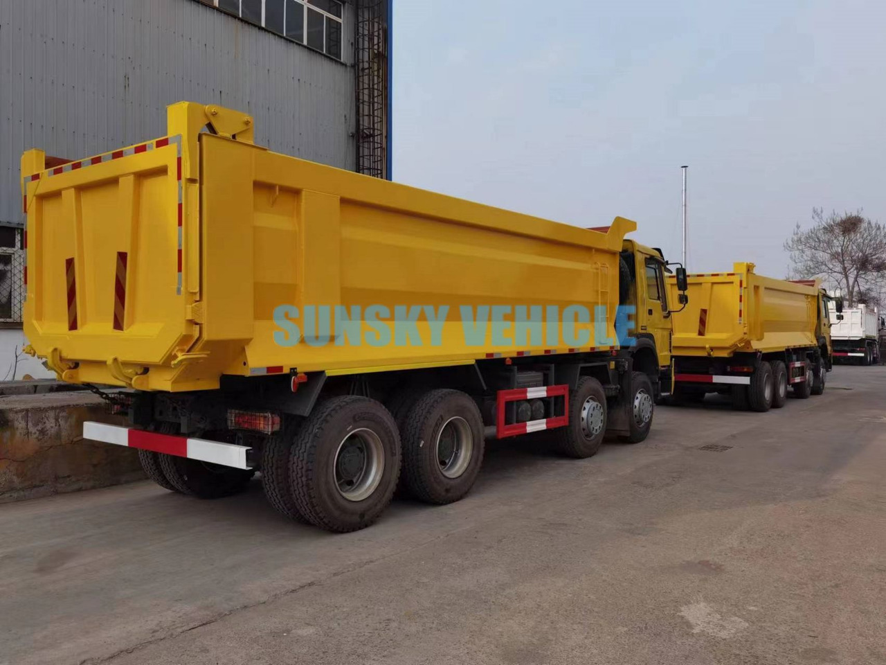 Xe ben để vận chuyển vật liệu cồng kềnh mới HOHAN Brand New 8X4 400HP Dump Truck: hình 13 Xe ben để vận chuyển vật liệu cồng kềnh mới HOHAN Brand New 8X4 400HP Dump Truck: hình 13