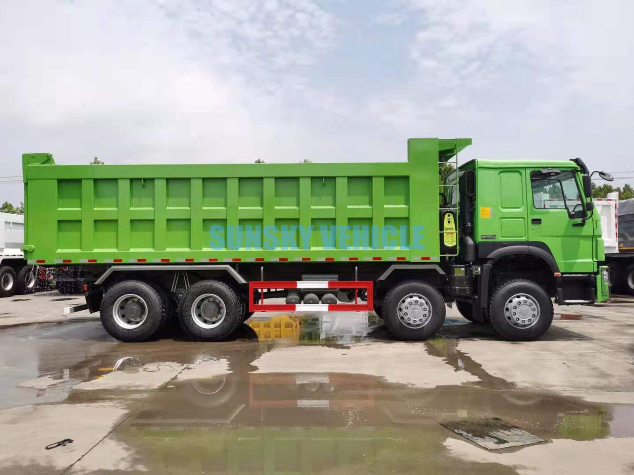 Xe ben để vận chuyển vật liệu cồng kềnh mới HOHAN Brand New 8X4 400HP Dump Truck: hình 11 Xe ben để vận chuyển vật liệu cồng kềnh mới HOHAN Brand New 8X4 400HP Dump Truck: hình 11