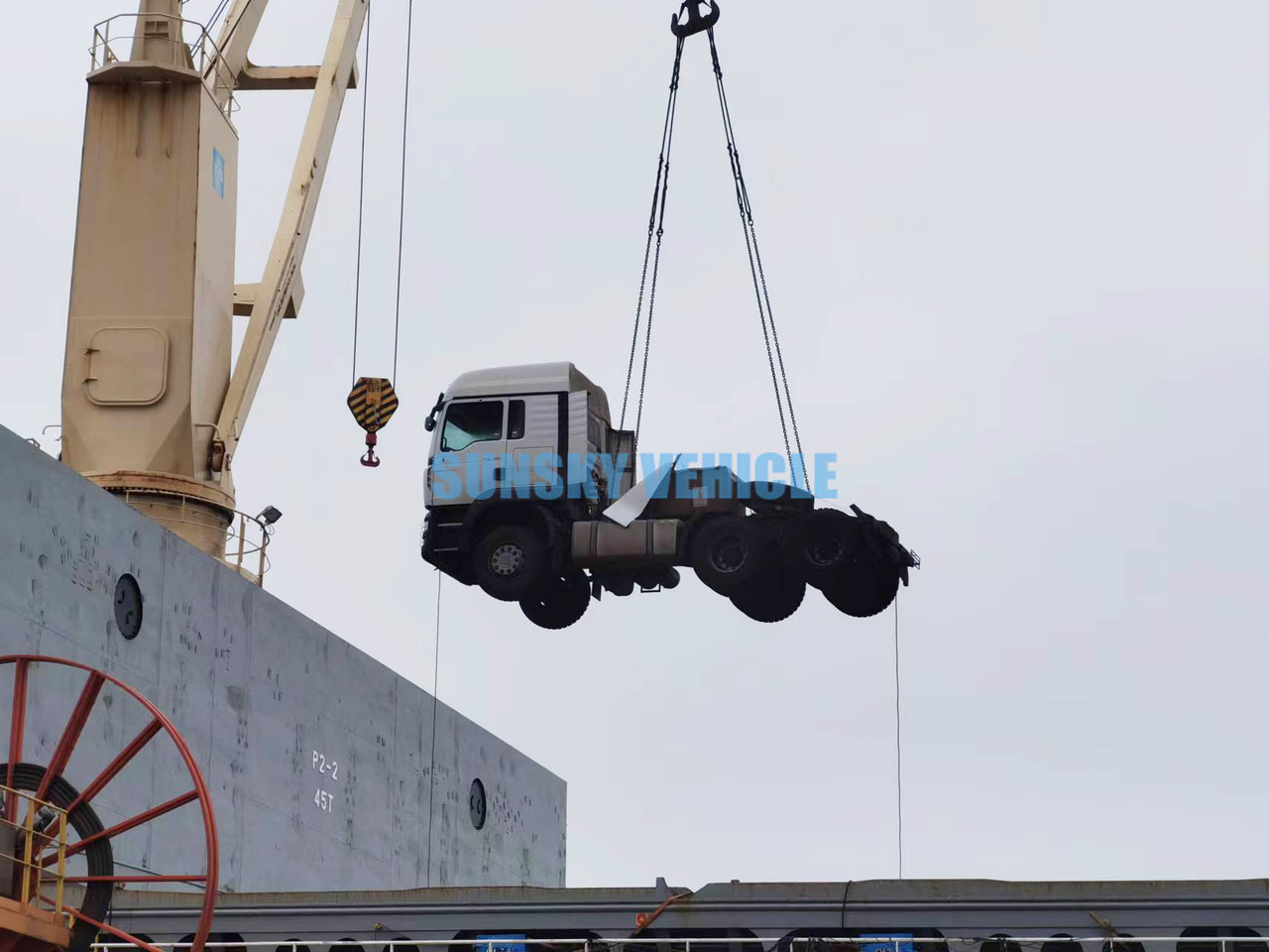Xe đầu kéo mới HOWO Brand New TX 6X4 400HP Tractor Head: hình 7
