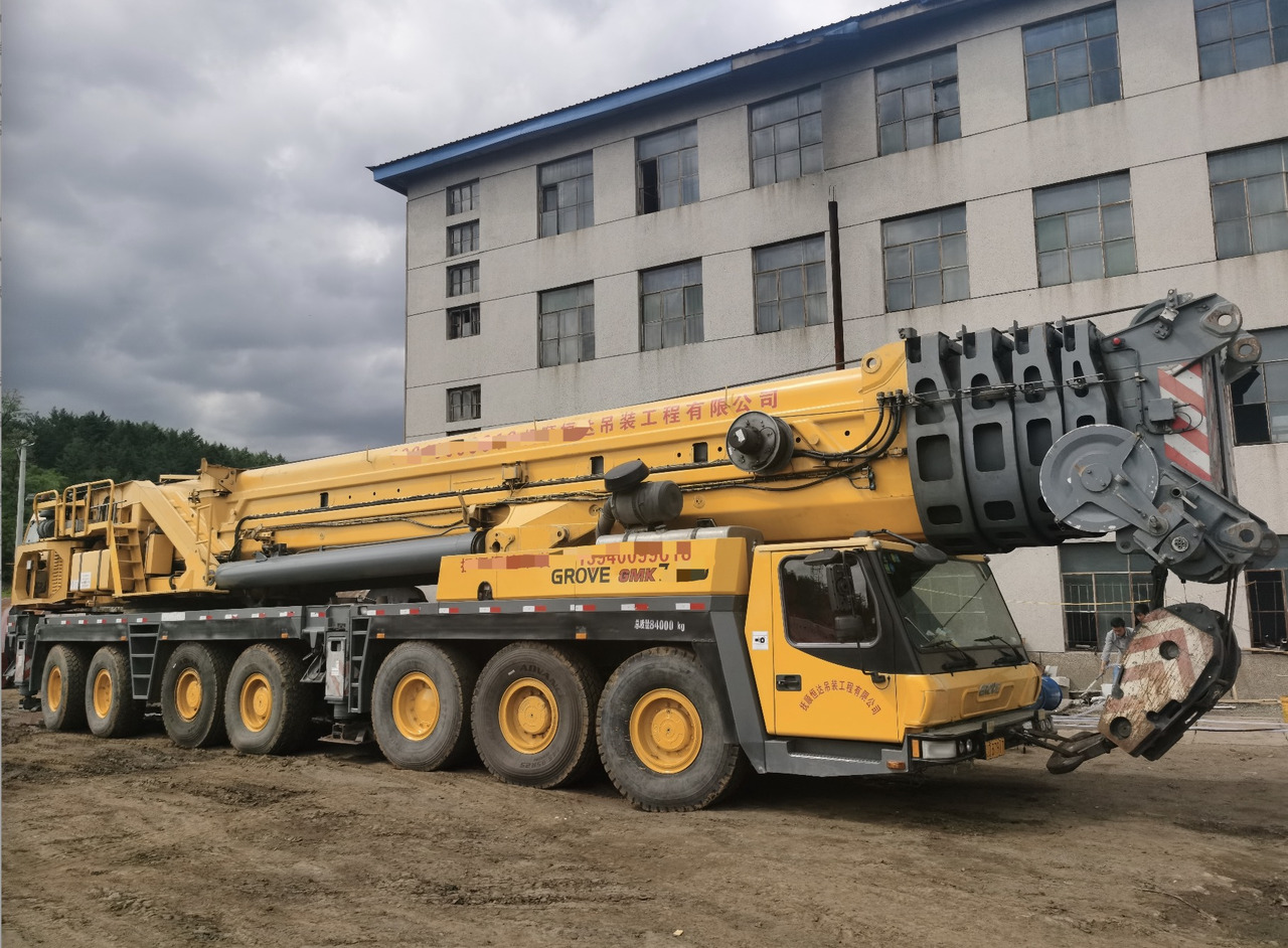 GROVE Second Hand Knuckle Boom Truck Crane GMK7450 450t Mobile Jib Crane - Cẩu bánh lốp: hình 2 GROVE Second Hand Knuckle Boom Truck Crane GMK7450 450t Mobile Jib Crane - Cẩu bánh lốp: hình 2