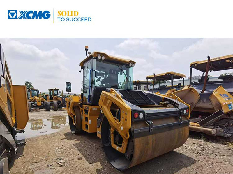 XCMG 13ton used small double drum steel road roller XD135TIV - Máy lăn đường: hình 1 XCMG 13ton used small double drum steel road roller XD135TIV - Máy lăn đường: hình 1
