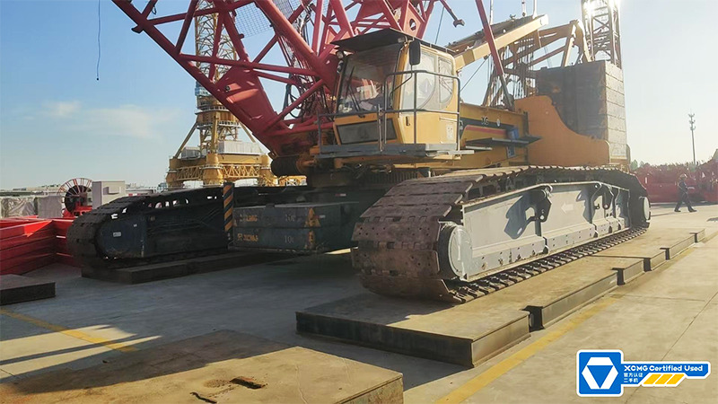 Cần cẩu bánh xích XCMG 500 tons 2016 XGC500 used lift machine crane with crawler for sale: hình 8