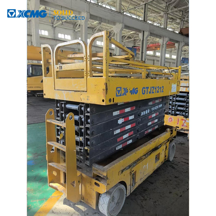 XCMG GTJZ1212 12m aerial work table platform scissor lift for sale - Máy nâng người hình kéo: hình 1 XCMG GTJZ1212 12m aerial work table platform scissor lift for sale - Máy nâng người hình kéo: hình 1