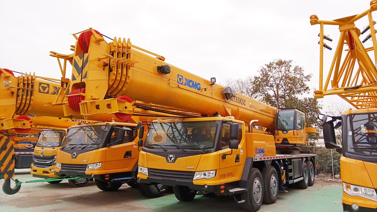 XCMG Manufacturer Second Hand Lorry Truck Crane QY55K5C_2 55 Ton Mobile Hydraulic Crane For Sale - Cẩu bánh lốp: hình 5 XCMG Manufacturer Second Hand Lorry Truck Crane QY55K5C_2 55 Ton Mobile Hydraulic Crane For Sale - Cẩu bánh lốp: hình 5