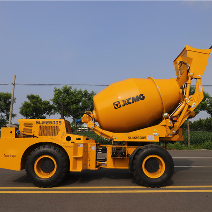 XCMG Official 2.6m3 Mini Diesel Self Loading Concrete Mixer - Xe trộn bê tông: hình 3 XCMG Official 2.6m3 Mini Diesel Self Loading Concrete Mixer - Xe trộn bê tông: hình 3