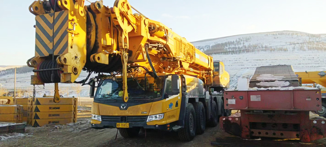 XCMG Official 460t Second Hand Mobile Engine Crane XCA460 Hydraulic All Terrain Cranes Price For Sale - Cẩu bánh lốp: hình 4 XCMG Official 460t Second Hand Mobile Engine Crane XCA460 Hydraulic All Terrain Cranes Price For Sale - Cẩu bánh lốp: hình 4